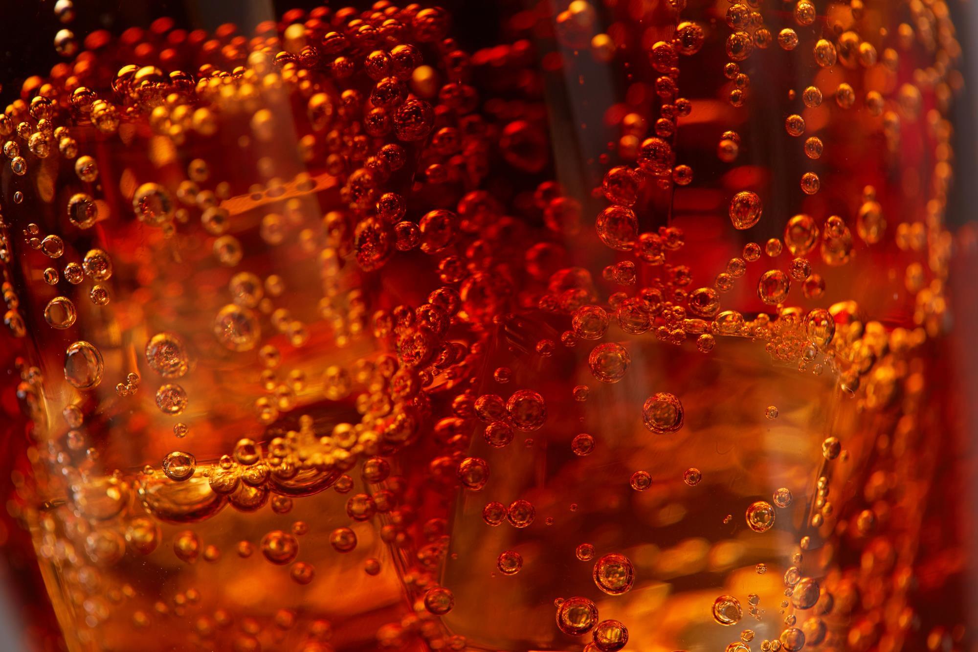 Las burbujas de la Coca-Cola